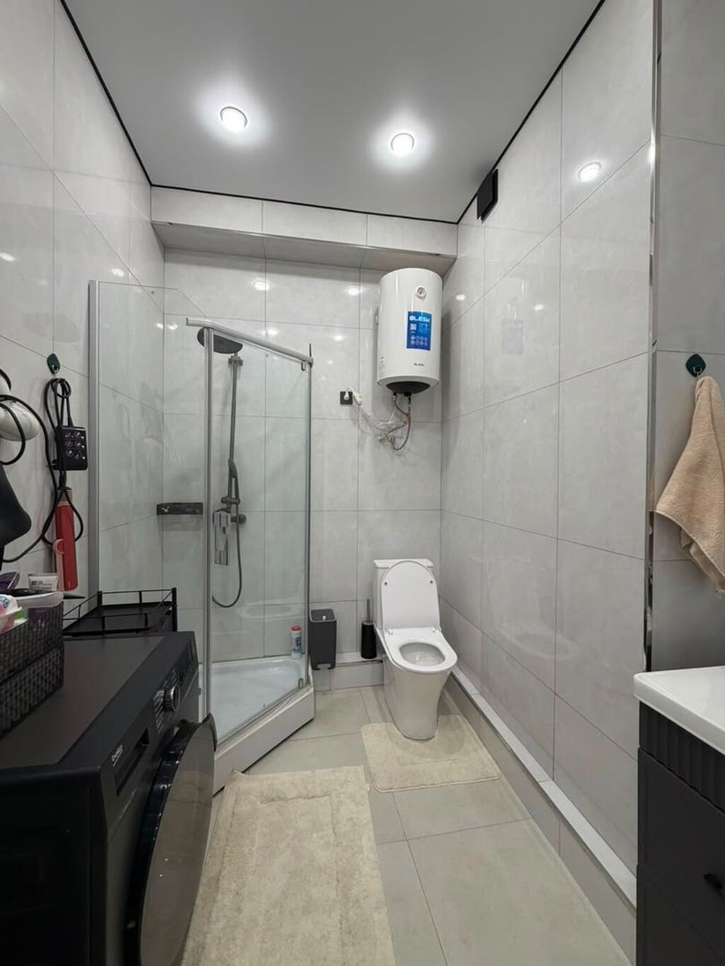 2 комнаты, 55 м², Асанбай мкр Элитка, 13 этаж, Дизайнерский ремонт: фото 5