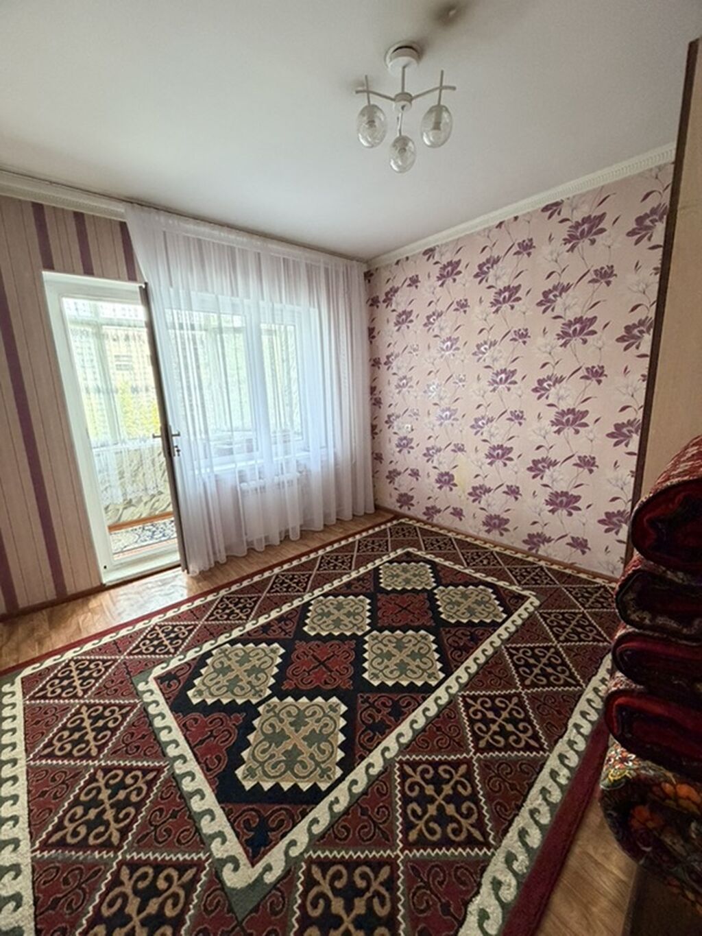 2 комнаты, 52 м², Дордой Плаза ТРЦ 105 серия, 4 этаж, Косметический ремонт: фото 8
