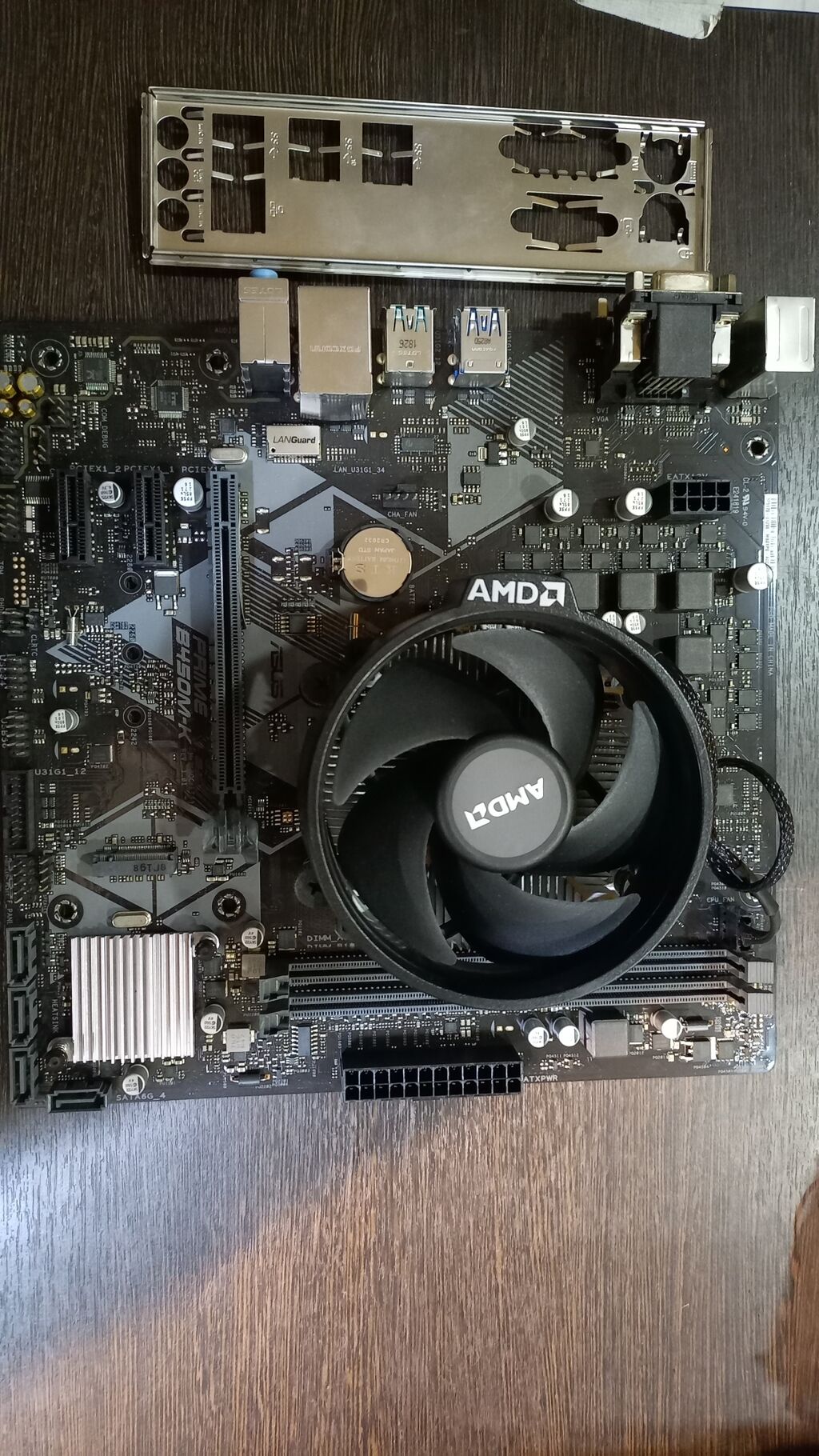 Мощный комплект B450+RYZEN 5 5500+COOLER AMD: 19500 KGS Материнские ...