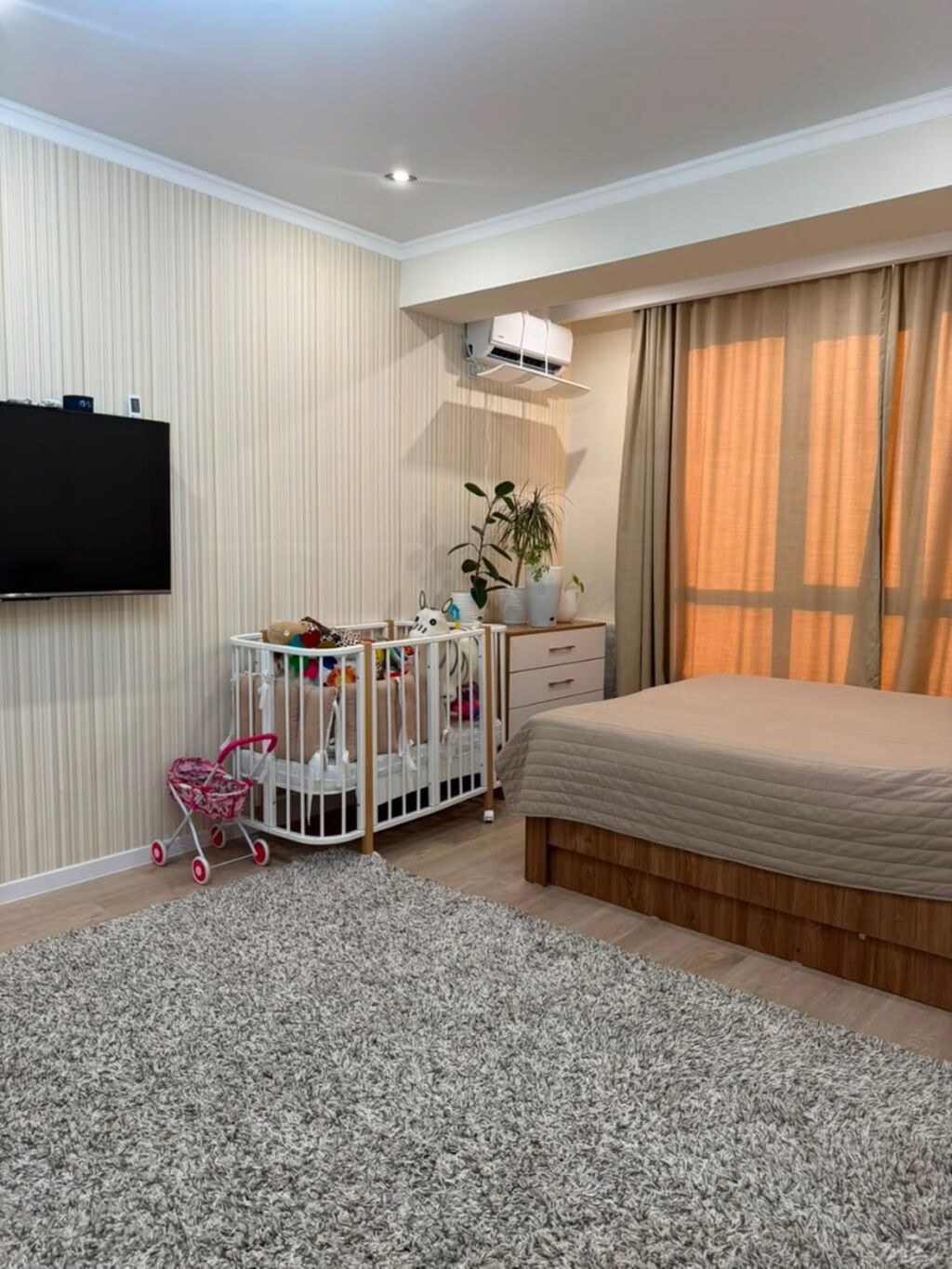 1 комната, 49 м², Кок-Жар мкр Элитка, 12 этаж, Евроремонт: фото 4