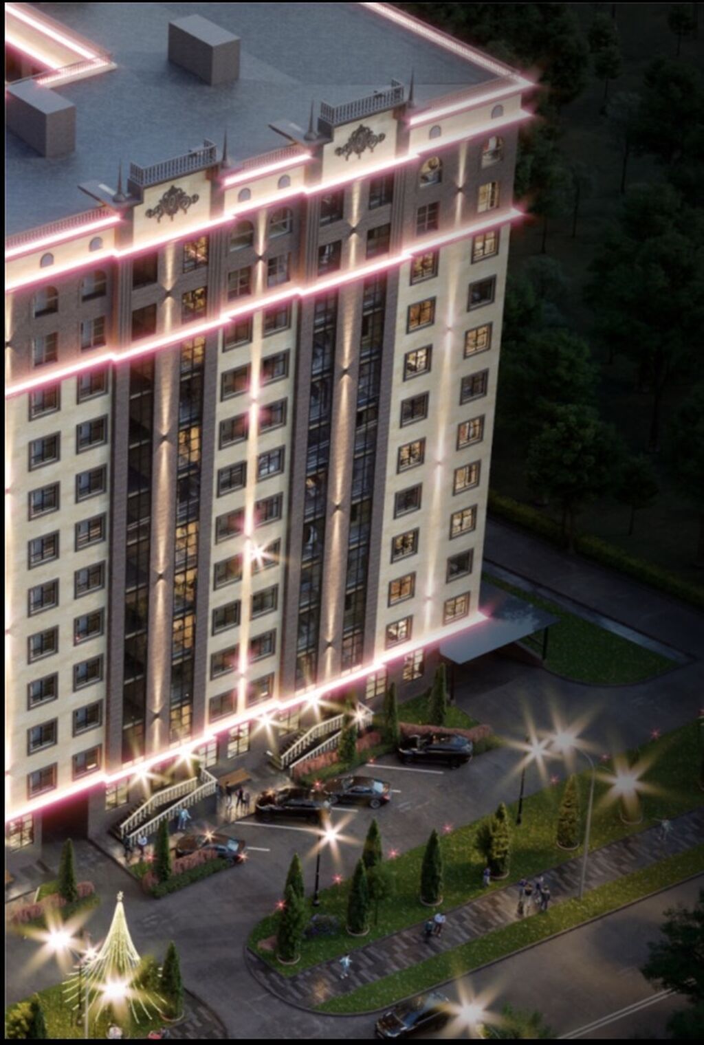 2 комнаты, 85 м², Элитка, 12 этаж, ПСО (под самоотделку): фото 3