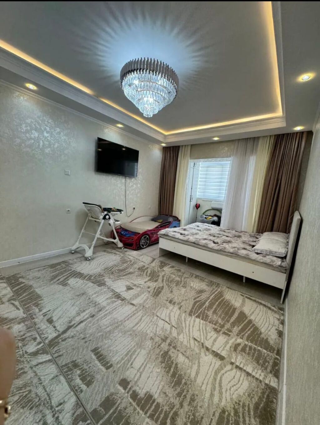 1 комната, 40 м², Верхний Джал 106 серия, 6 этаж, Евроремонт: фото 1