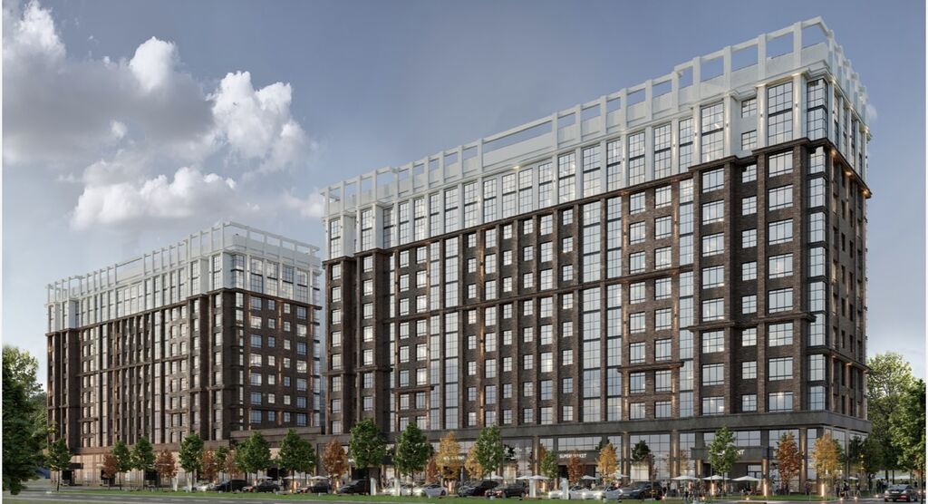 2 комнаты, 75 м², парк Фучика Элитка, 11 этаж, ПСО (под самоотделку): фото 5