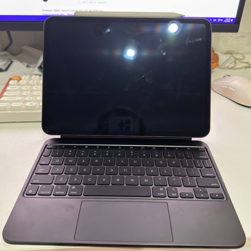 Планшет, Apple, память 256 ГБ, 10" - 11", Wi-Fi, Б/у, Классический цвет - Черный: фото 2