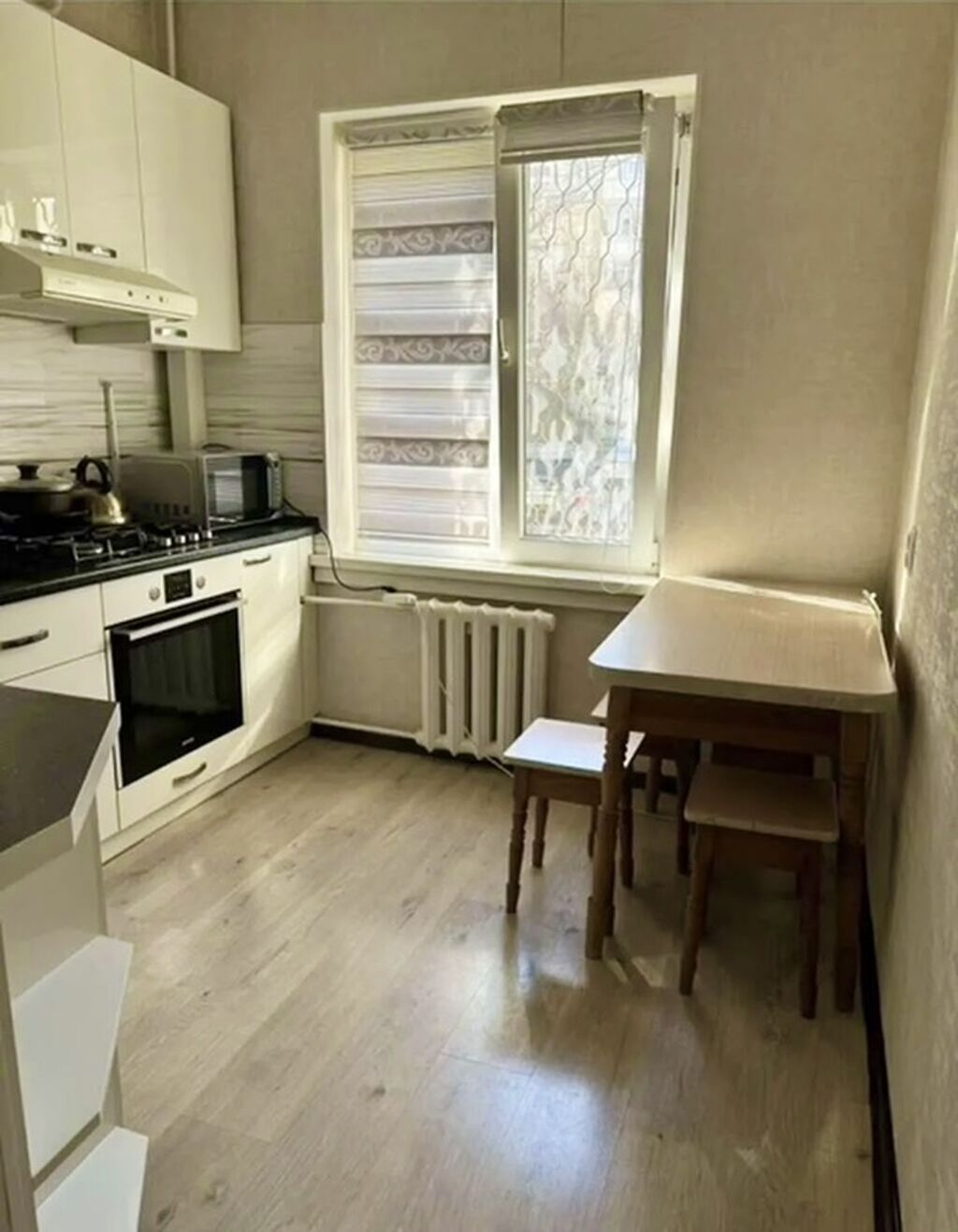 2 комнаты, 48 м², Асанбай мкр 105 серия, 1 этаж, Косметический ремонт: фото 3