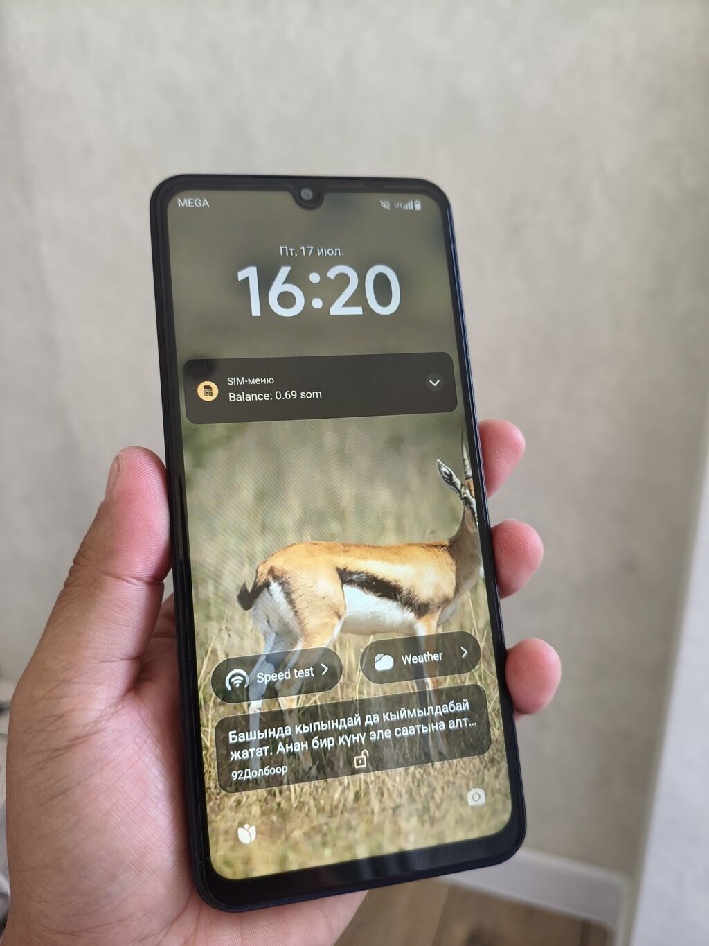 Redmi, Redmi 5A, Б/у, цвет - Черный, 2 SIM: фото 1
