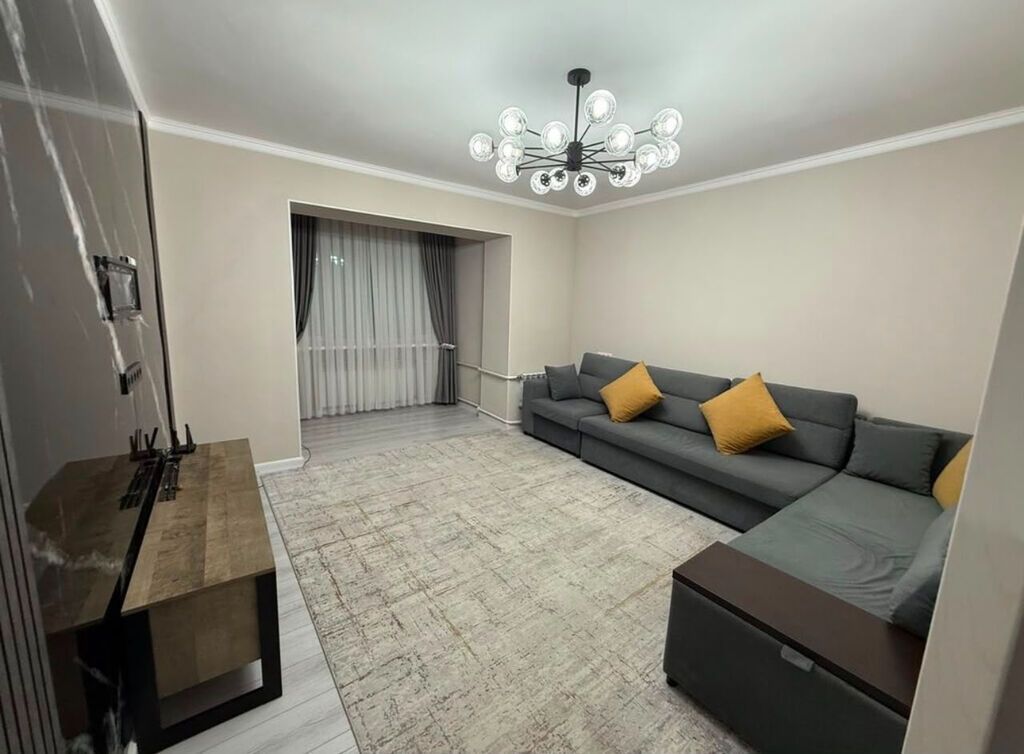 2 комнаты, 64 м², Джал-29 Индивидуалка, 7 этаж, Свежий ремонт: фото 1