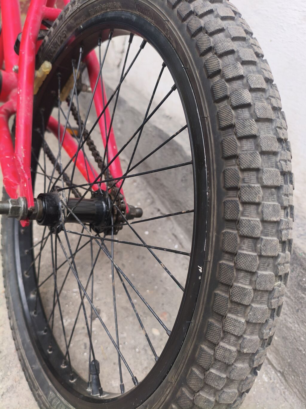 BMX велосипед 20" - Классическая BMX-рама из стали, окраска: матовый: фото 1