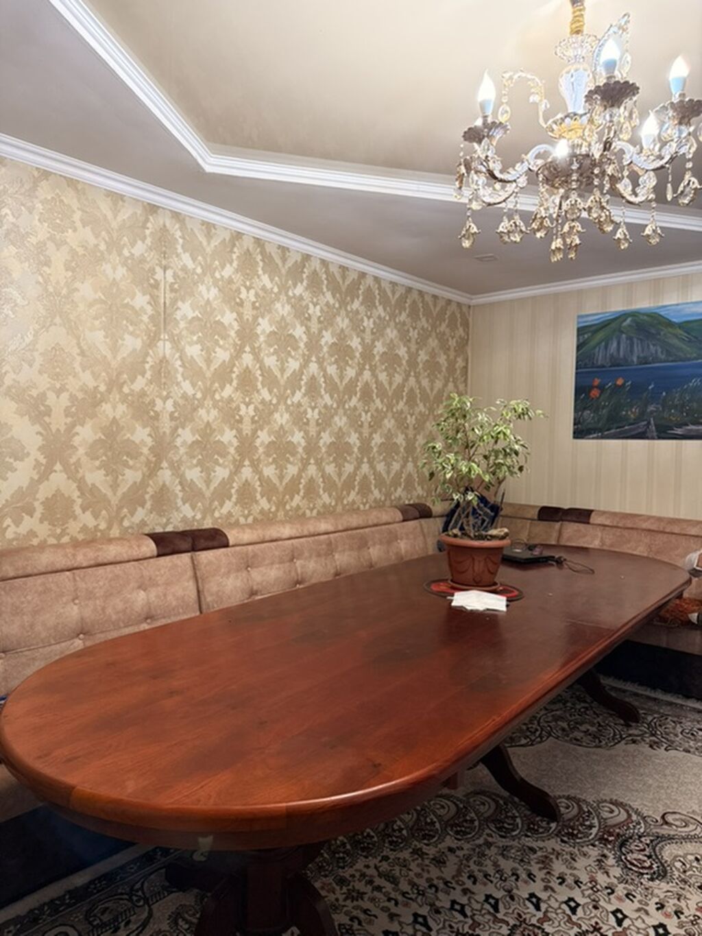 145 м², 3 комнаты, Теплый пол, Балкон застеклен, Кондиционер