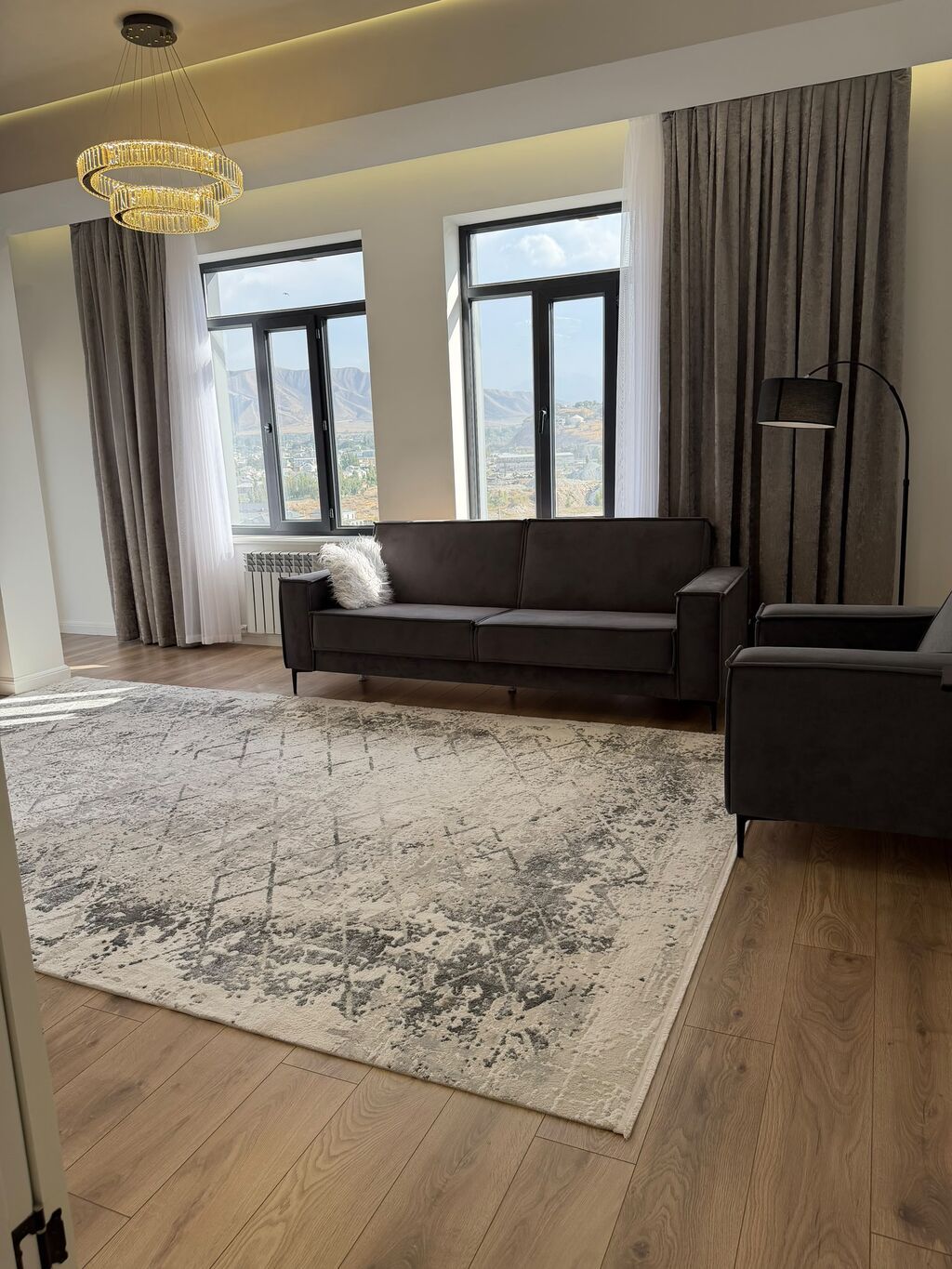 2 комнаты, 88 м², 12 мкр Элитка, 12 этаж, Дизайнерский ремонт: фото 5