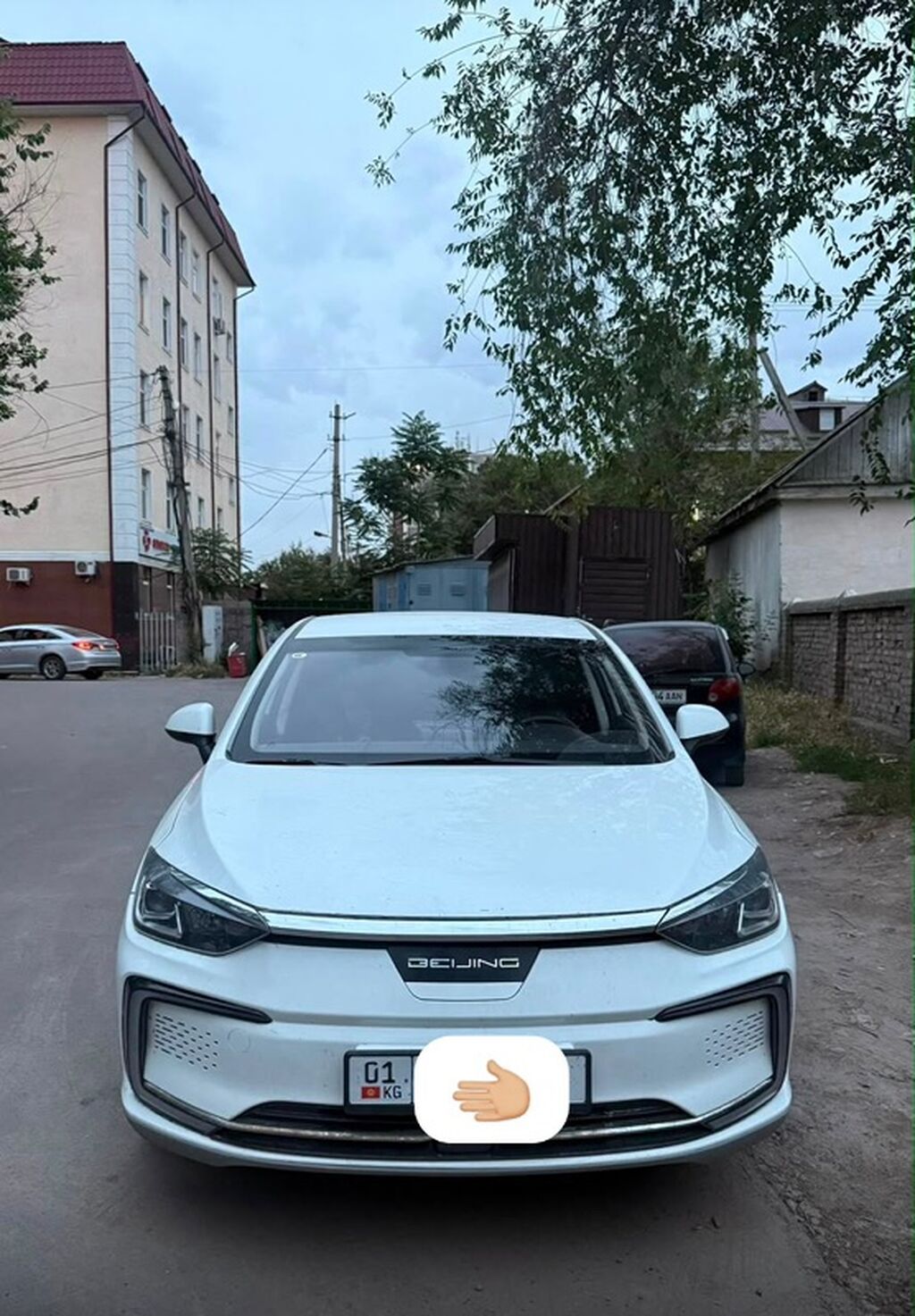 Электромобиль BEIJING EU5, белый седан. Техника и электроника: -: фото 2
