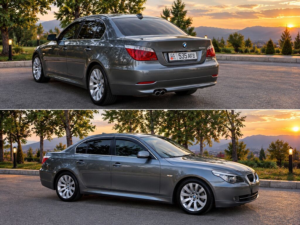 BMW 5 series: 2008 г., 3 л, Автомат, Бензин, Седан: фото 2