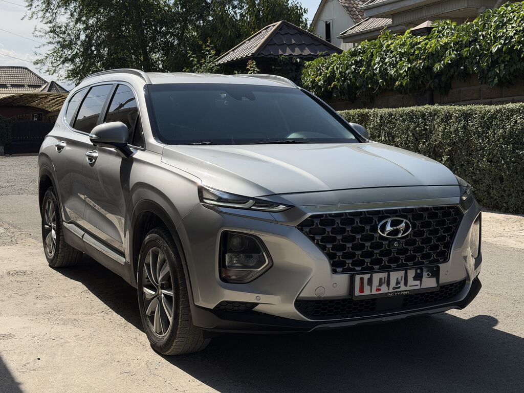 Hyundai Santa Fe: 2019 г., 2 л, Автомат, Дизель, Внедорожник: фото 1