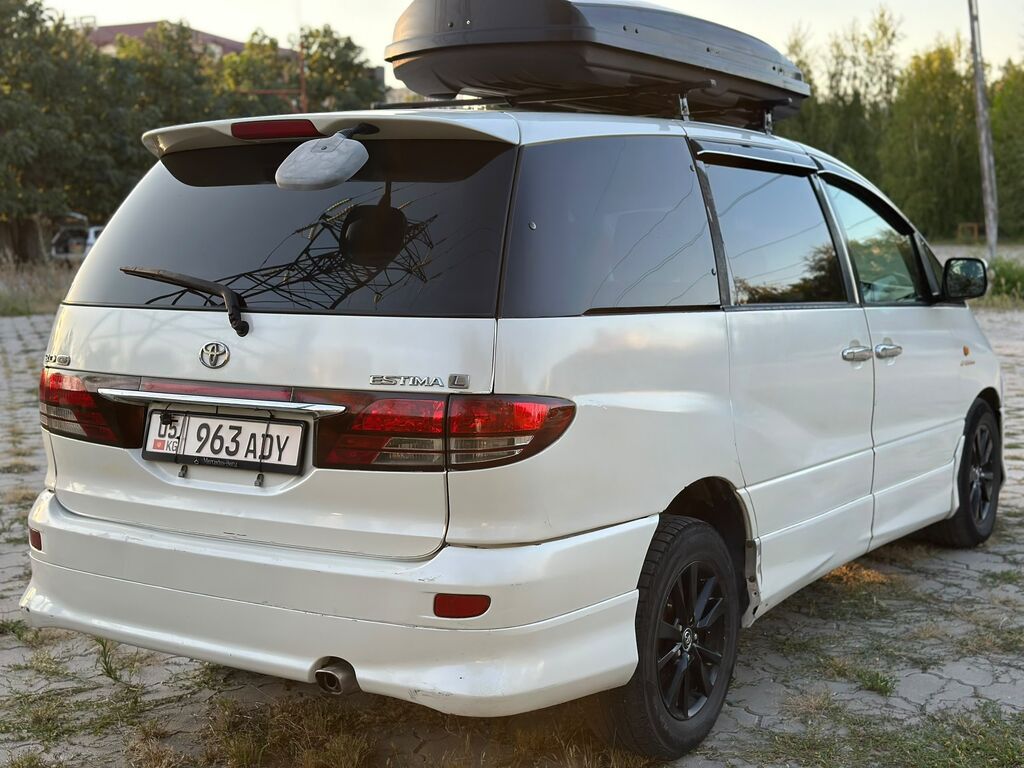 Toyota Estima: 2003 г., 3 л, Автомат, Газ, Минивэн: фото 7