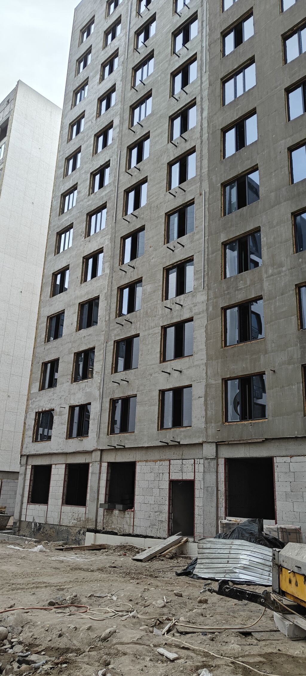 2 комнаты, 78 м², Кок-Жар ж/м Элитка, 11 этаж, ПСО (под самоотделку): фото 3