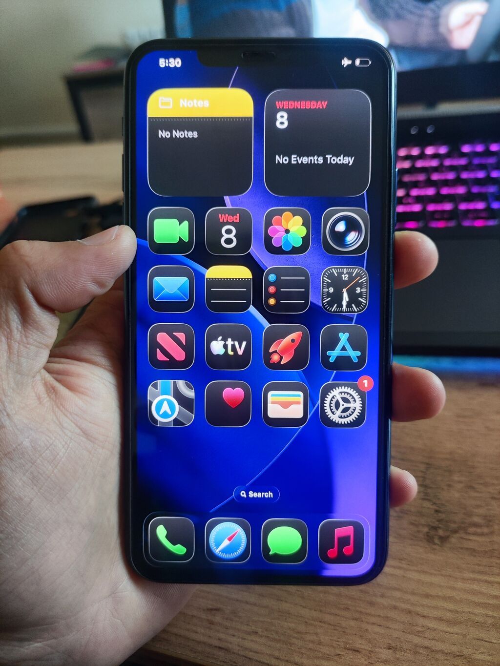 IPhone 11 Pro Max, Б/у, 256 ГБ, Alpine Green, Защитное стекло, Чехол, Кабель, 71 % — фото 5