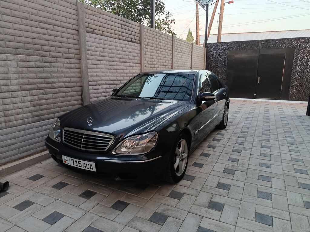 Mercedes-Benz S-Class: 2002 г., 3.2 л, Автомат, Бензин, Седан: фото 6