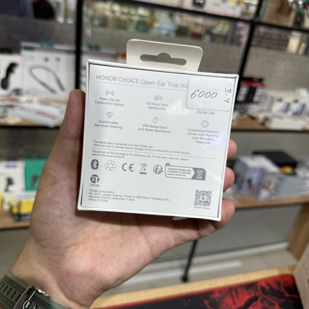 HONOR Choice Open-Ear True Wireless Earbuds - Формат open-ear: фото 2