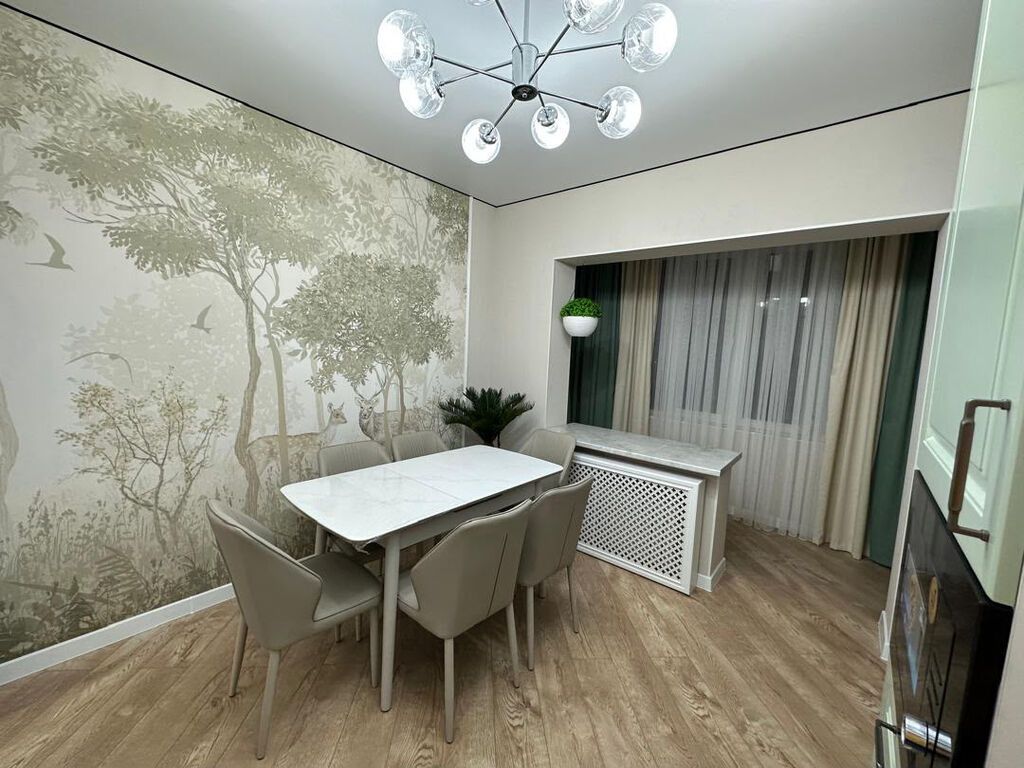 3 комнаты, 114 м², Кок-Жар ж/м 107 серия, 4 этаж, Дизайнерский ремонт: фото 6