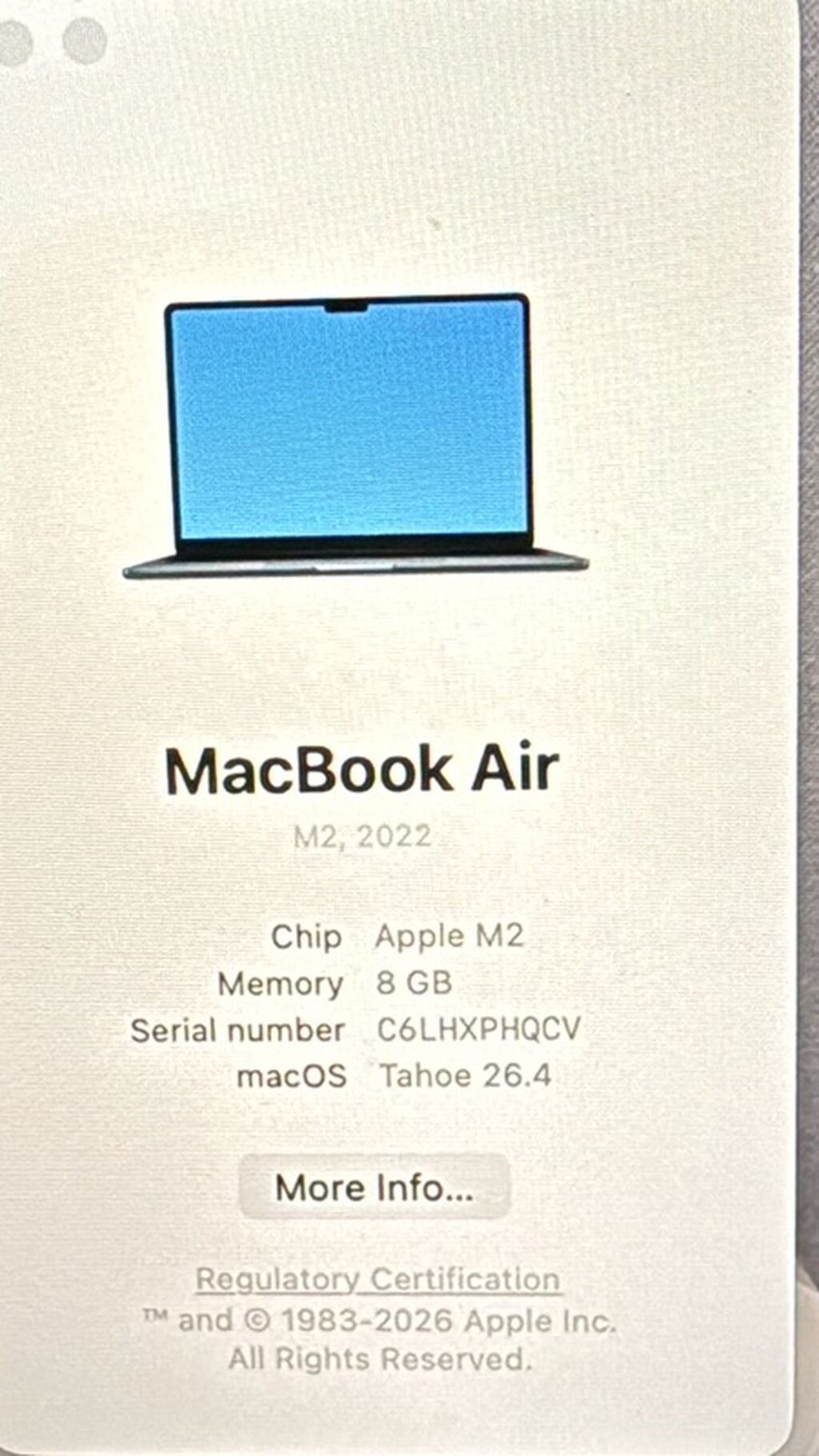 Продам MacBook Air 13.6 M2, темно-синий: фото 2