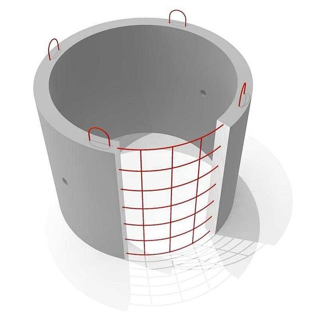 Кольцо колодца ж/б (КС20.9)