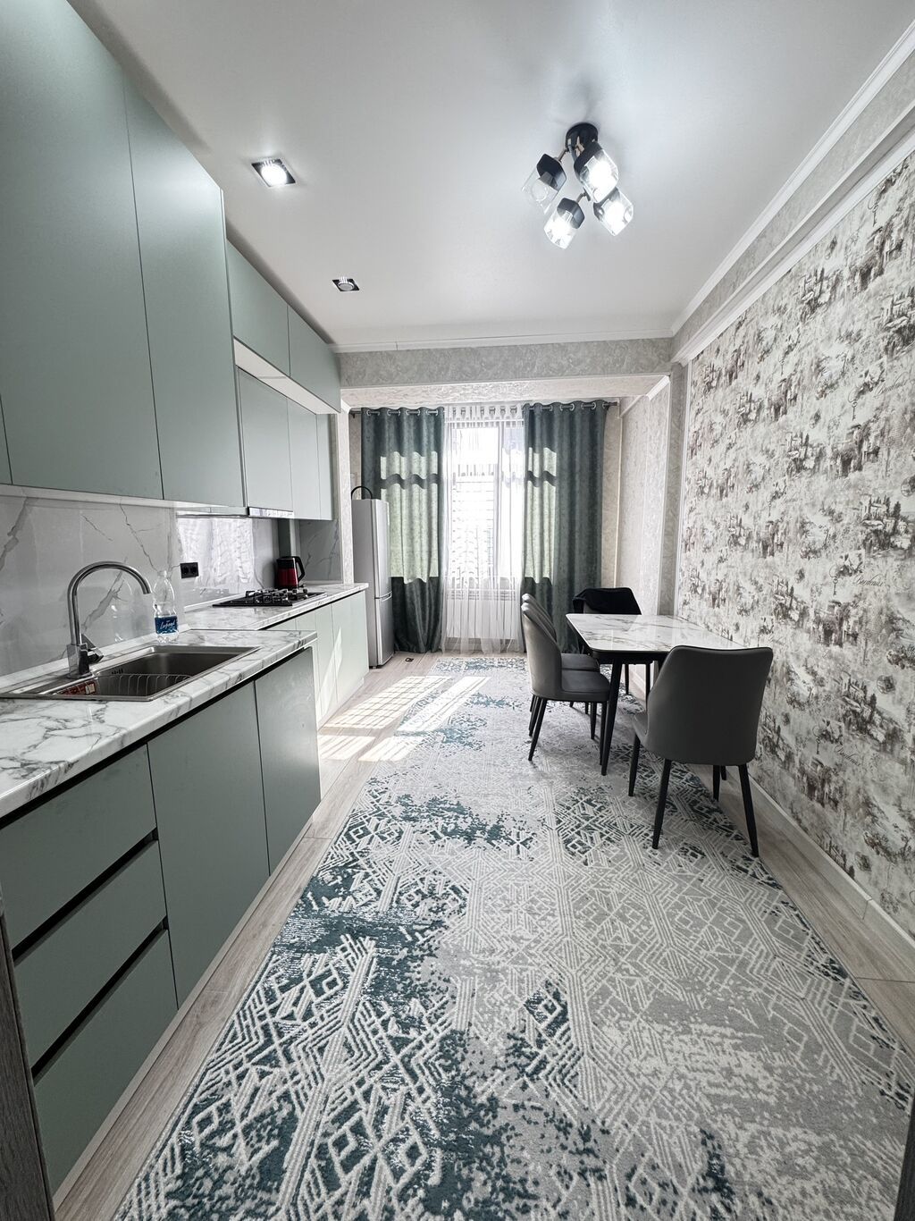 1 комната, 45 м², Золотой квадрат Элитка, 10 этаж, Евроремонт: фото 6