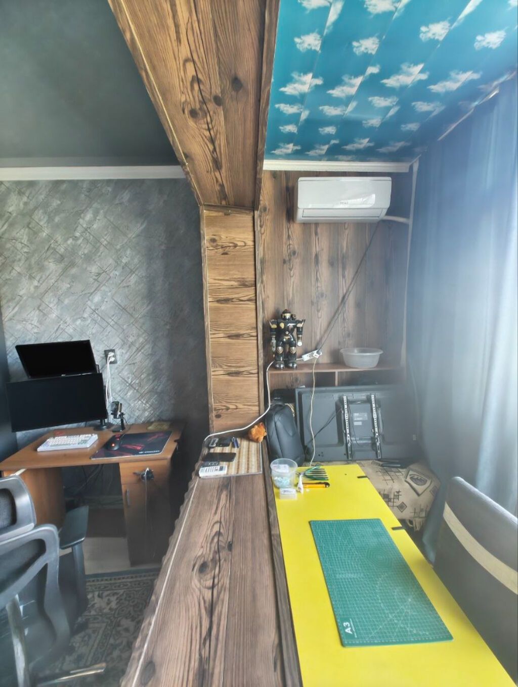 2 комнаты, 50 м², Аламедин-1 мкр 105 серия, 5 этаж, Евроремонт: фото 5