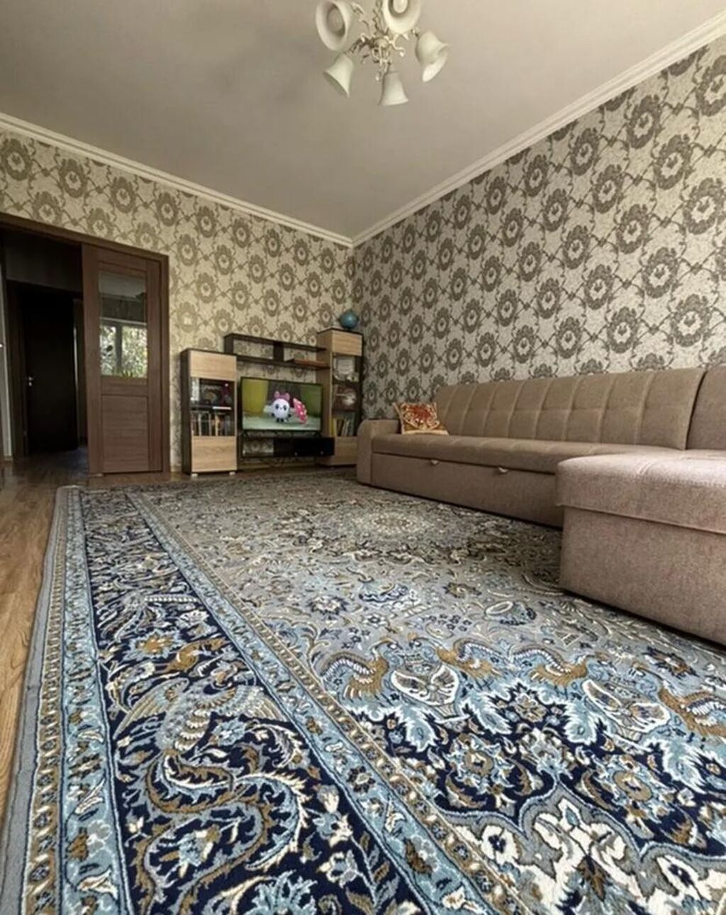 2 комнаты, 48 м², Аламедин-1 мкр 105 серия, 3 этаж, Евроремонт: фото 2