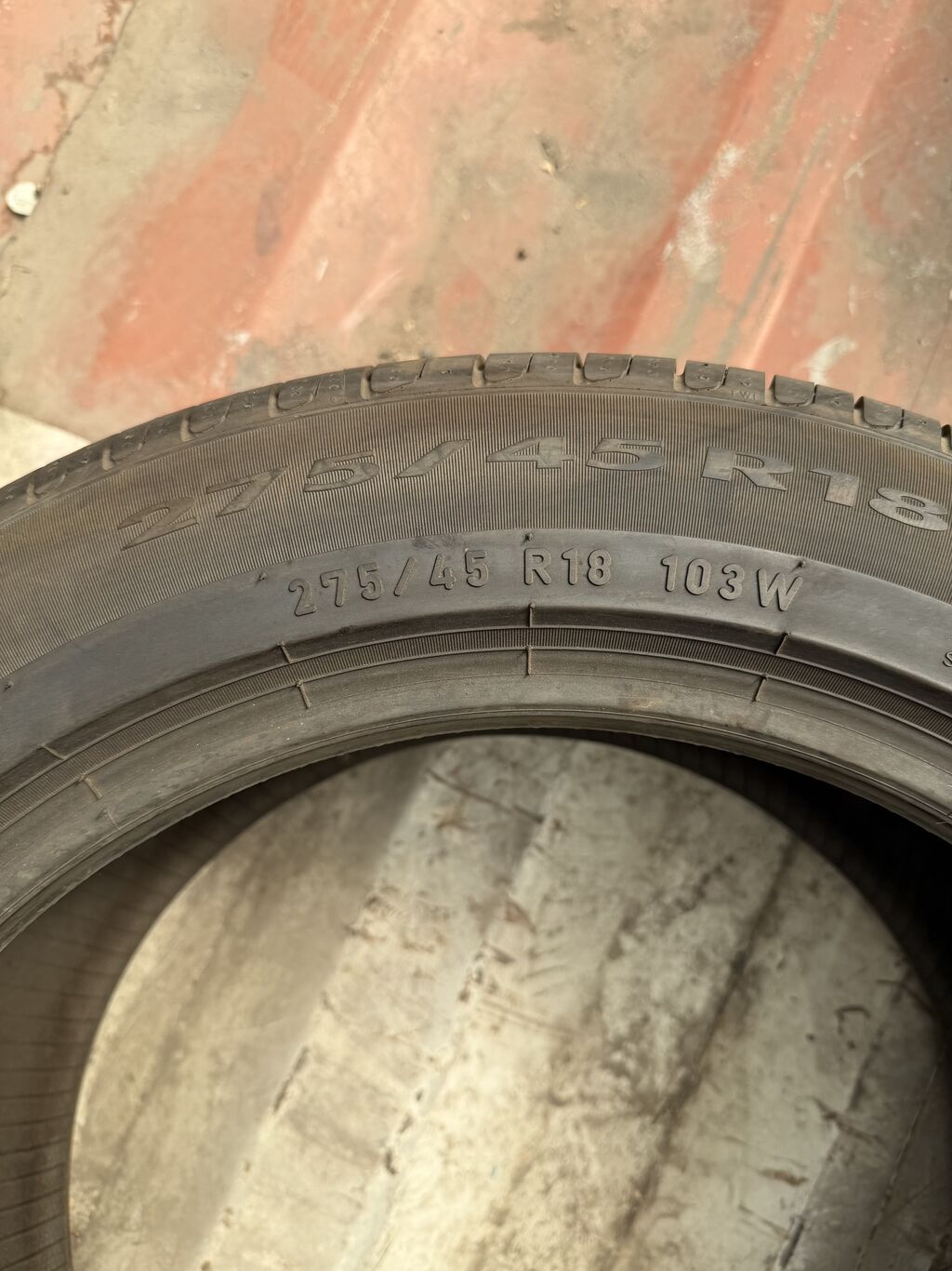 Шины 275 / 45 / R 18, Лето, Б/у, 1 шт, Легковые, Германия, Pirelli: фото 3