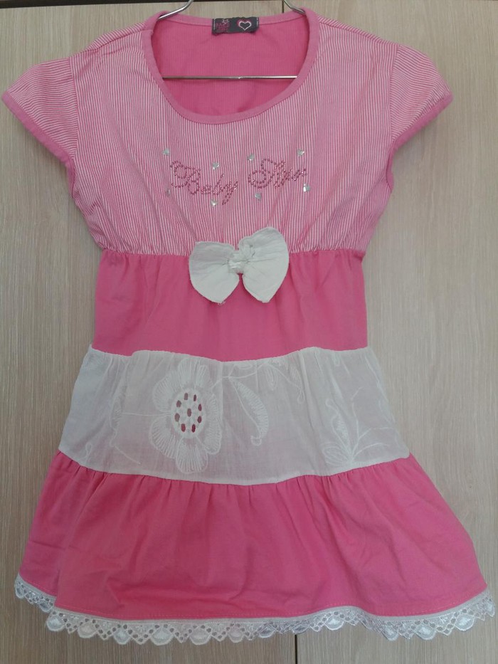 Παιδικά Φορέματα: Kid's Dress xρώμα - Ροζ — 1