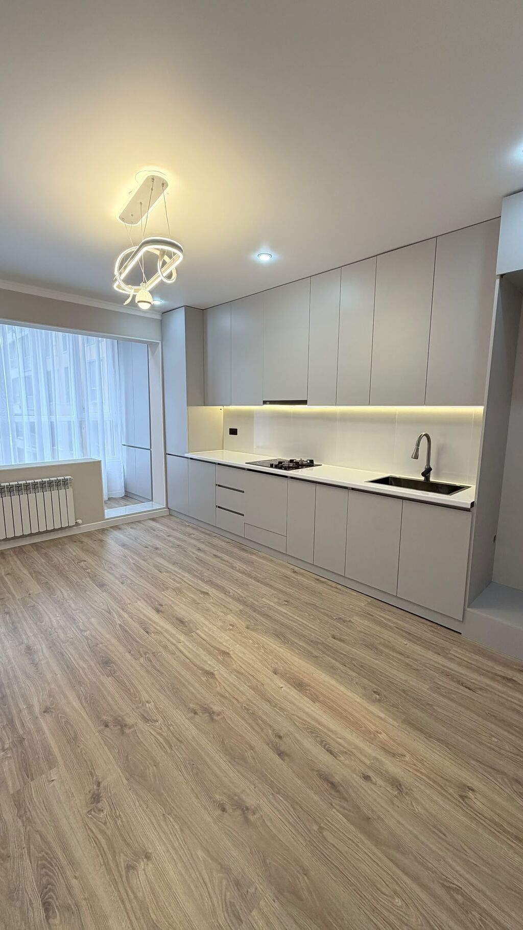 2 комнаты, 53 м², 108 серия, 4 этаж, Дизайнерский ремонт — фото 3