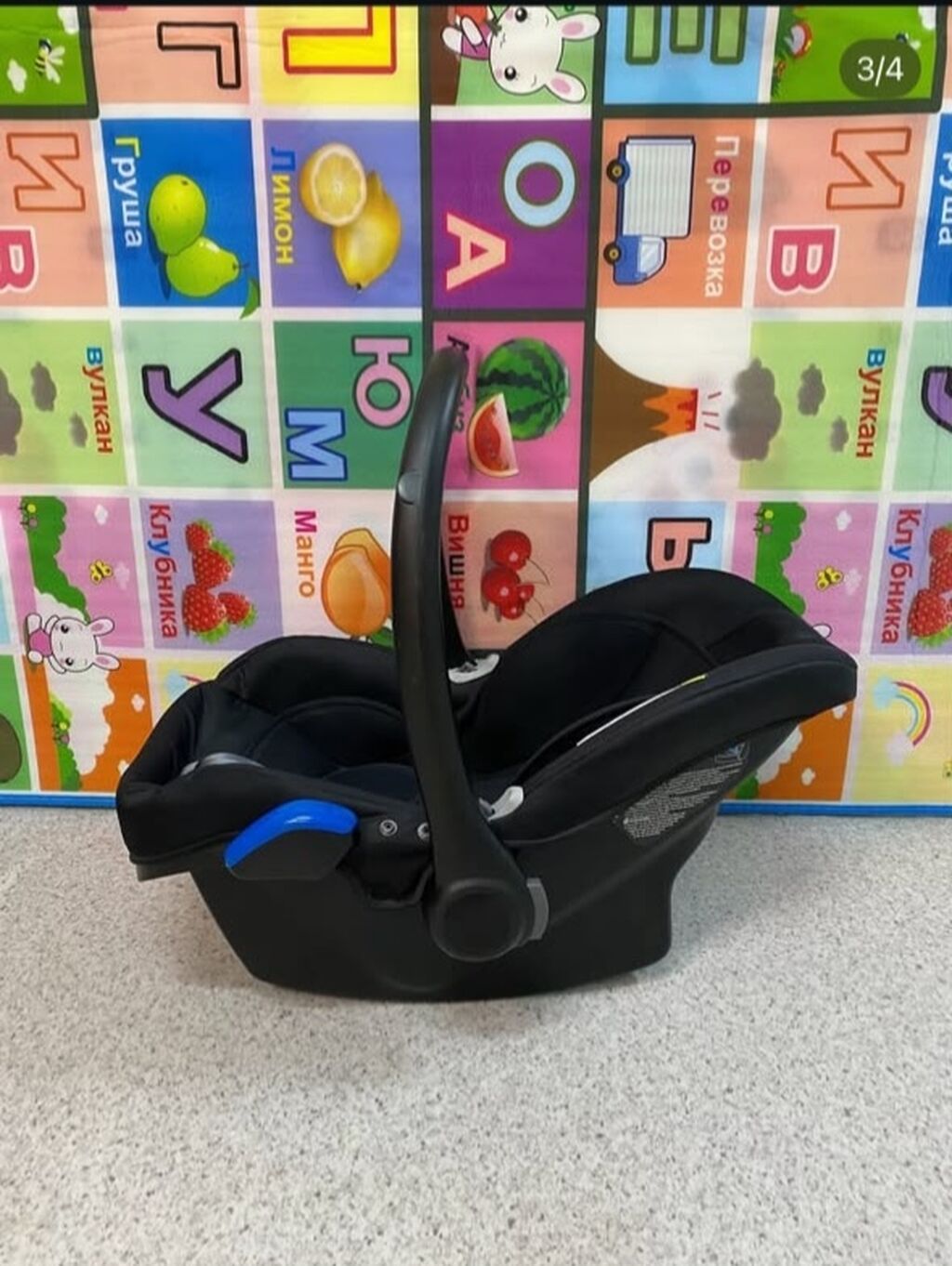 Автолюлька-переноска для новорождённых (группа 0/0+ до ~13 кг) -: фото 3