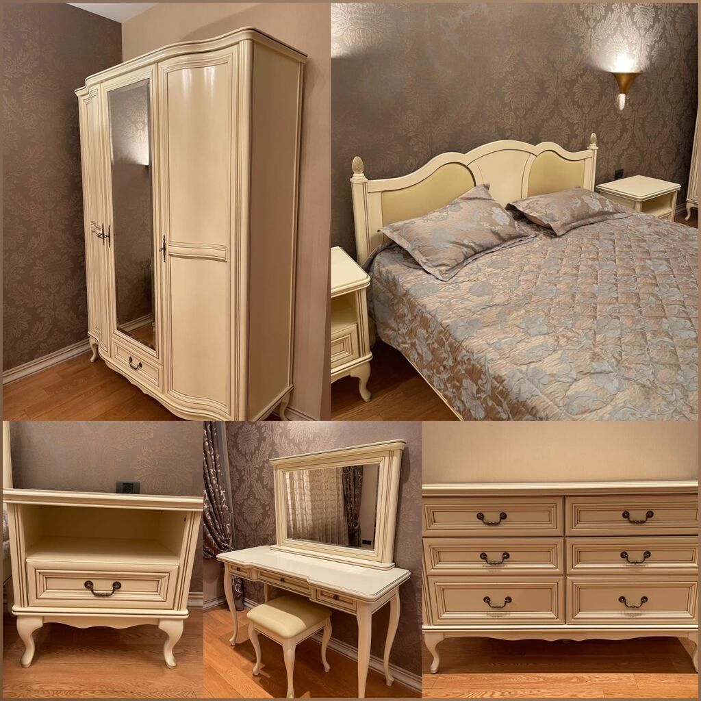 Endirim olundu 🛑🛑 İtaliya istehsalı yataq dəsti – 2200₼ Komplekt: -