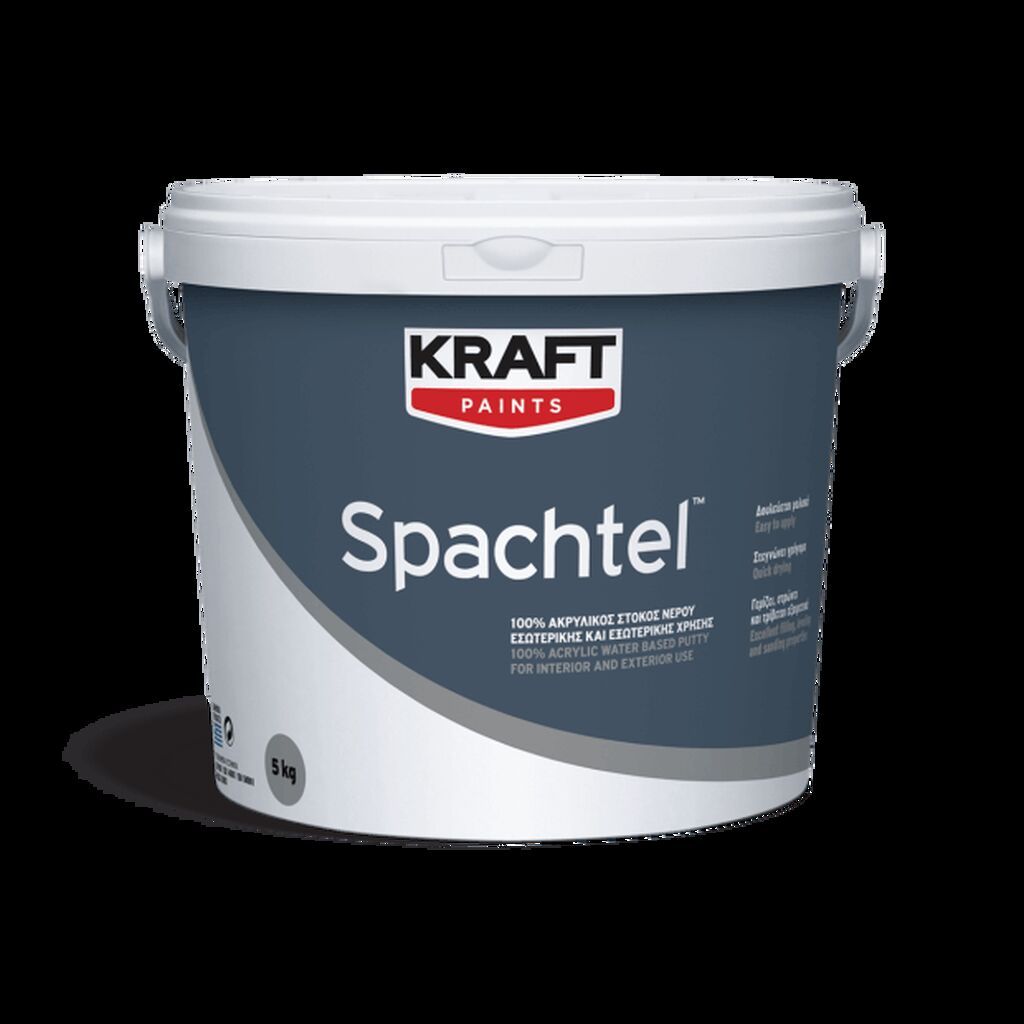 Boje i lakovi: KRAFT Spachtel je 100% akrilna masa za izravnavanje na bazi vode