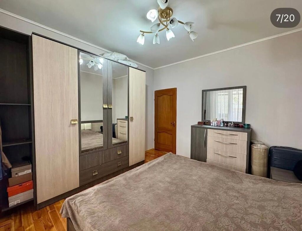 3 комнаты, 62 м², Джал мкр (в т.ч. Верхний, Нижний, Средний) 105 серия, 9 этаж, Свежий ремонт: фото 7