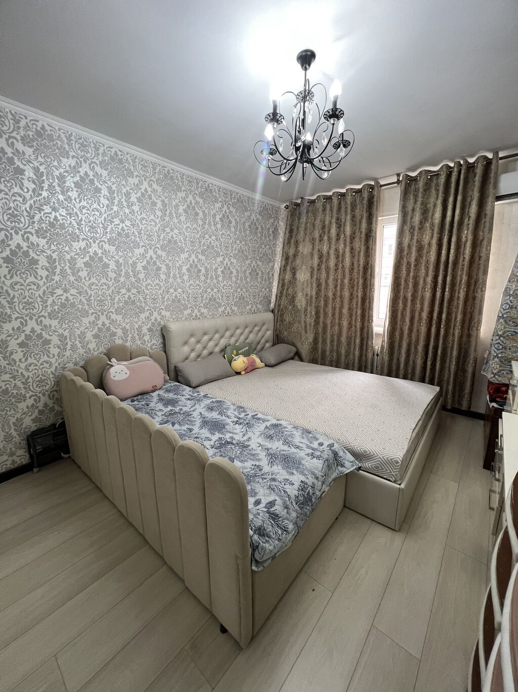 2 комнаты, 68 м², Тунгуч мкр Элитка, 4 этаж, Евроремонт: фото 7