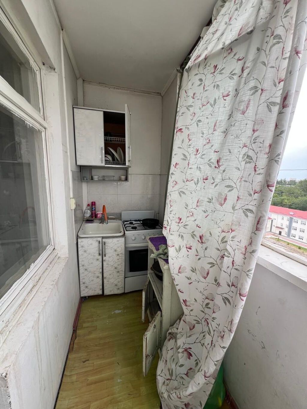 1 комната, 36 м², 6 мкр 106 серия, 9 этаж, Старый ремонт: фото 2