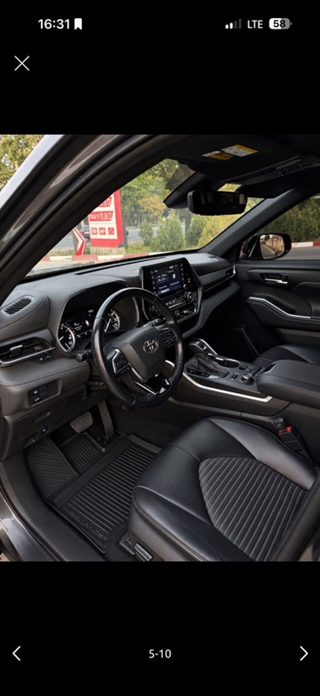 Toyota Highlander: 2021 г., 3.5 л, Автомат, Бензин, Кроссовер: фото 5