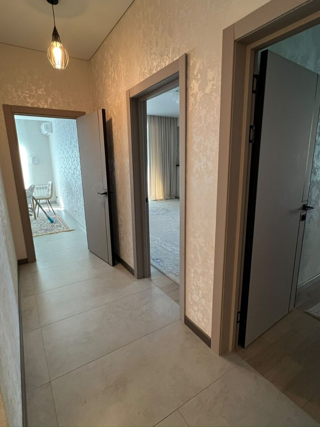 2 комнаты, 79 м², Асанбай мкр Элитка, 2 этаж, Дизайнерский ремонт: фото 3