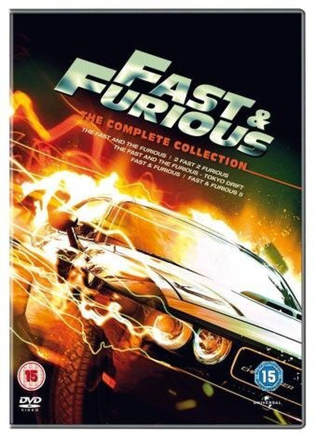 Ostale igre i konzole: Paklene ulice [Fast and Furious] kolekcija - svih 7 filmova Paket svih