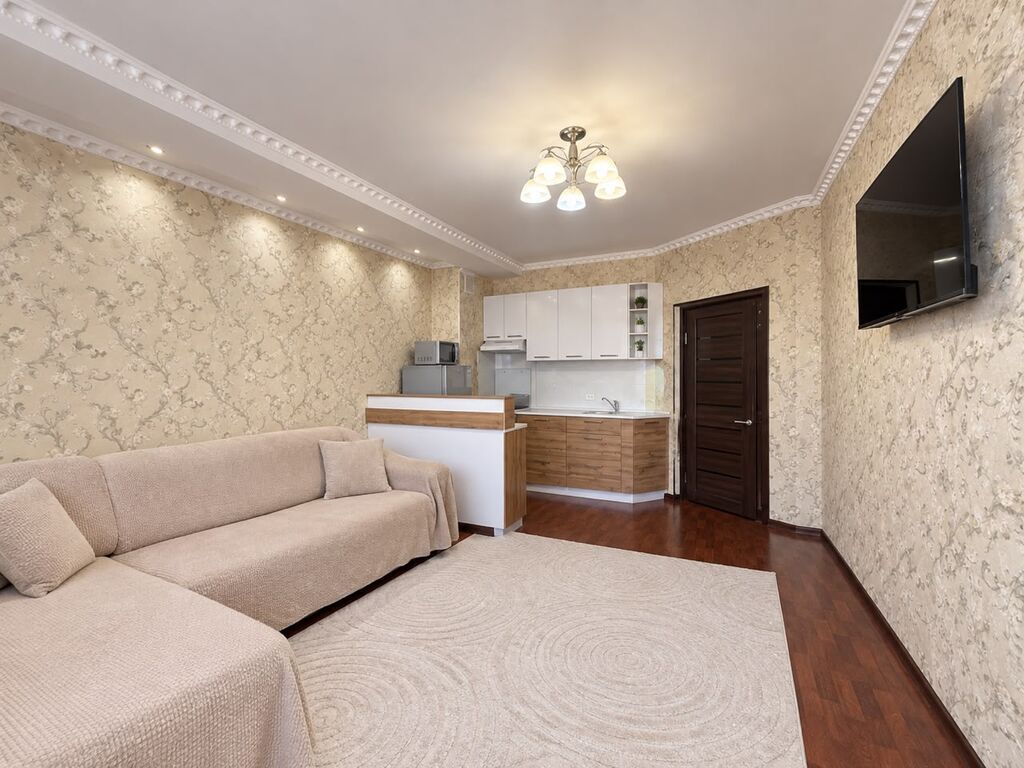 2 комнаты, 58 м², Ала-Арча ТРЦ Элитка, 9 этаж, Евроремонт: фото 3
