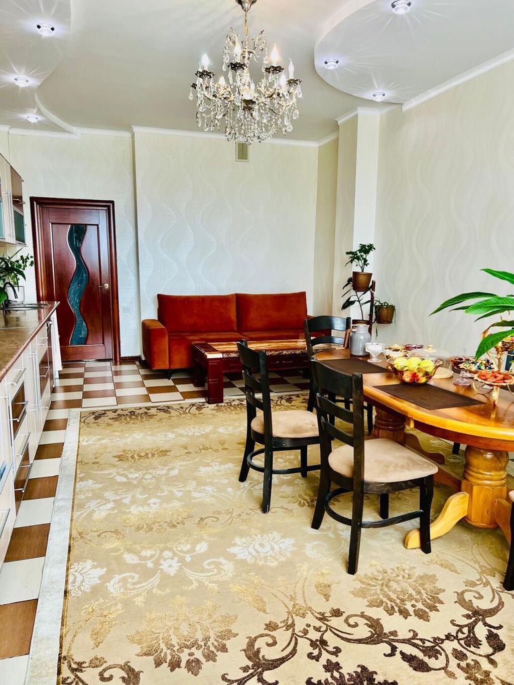 3 комнаты, 167 м², Ала-Арча ТРЦ Элитка, 7 этаж, Евроремонт: фото 8