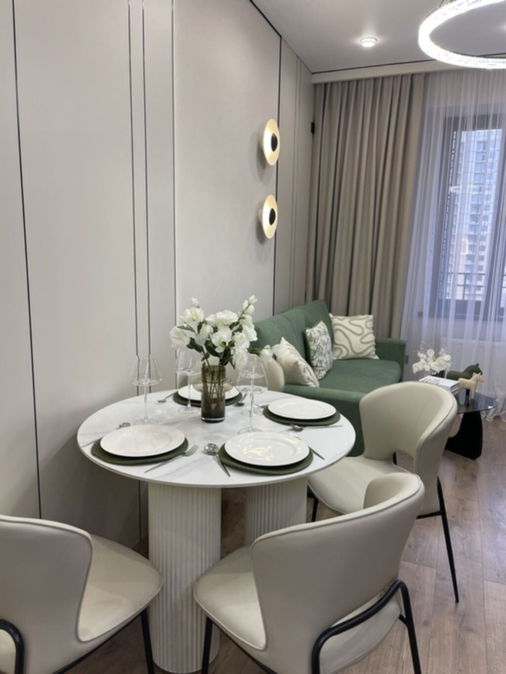 Студия, 58 м², Южная Магистраль Элитка, 7 этаж, Дизайнерский ремонт: фото 6