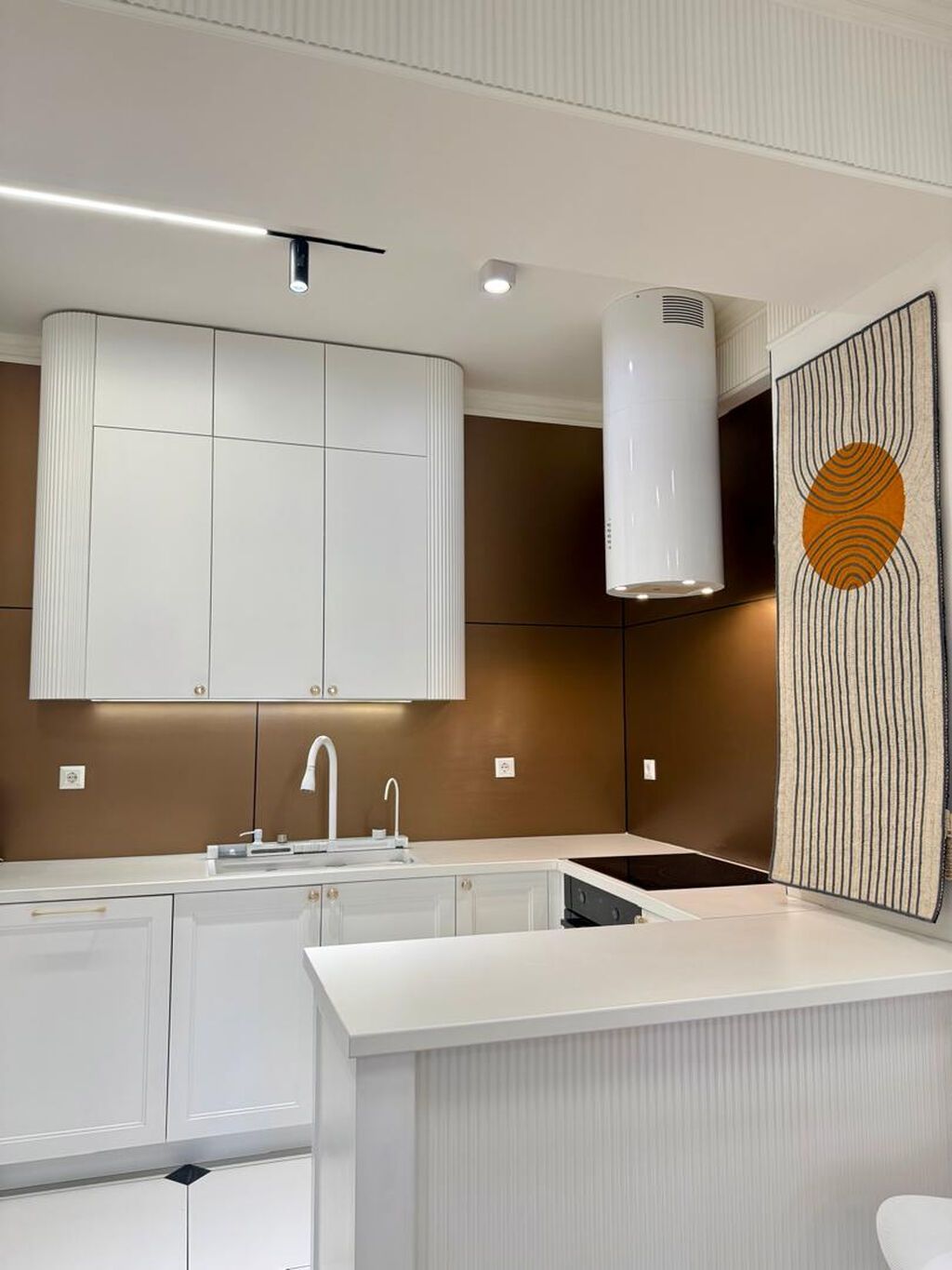 3 комнаты, 131 м², Асанбай мкр Элитка, 4 этаж, Дизайнерский ремонт: фото 7