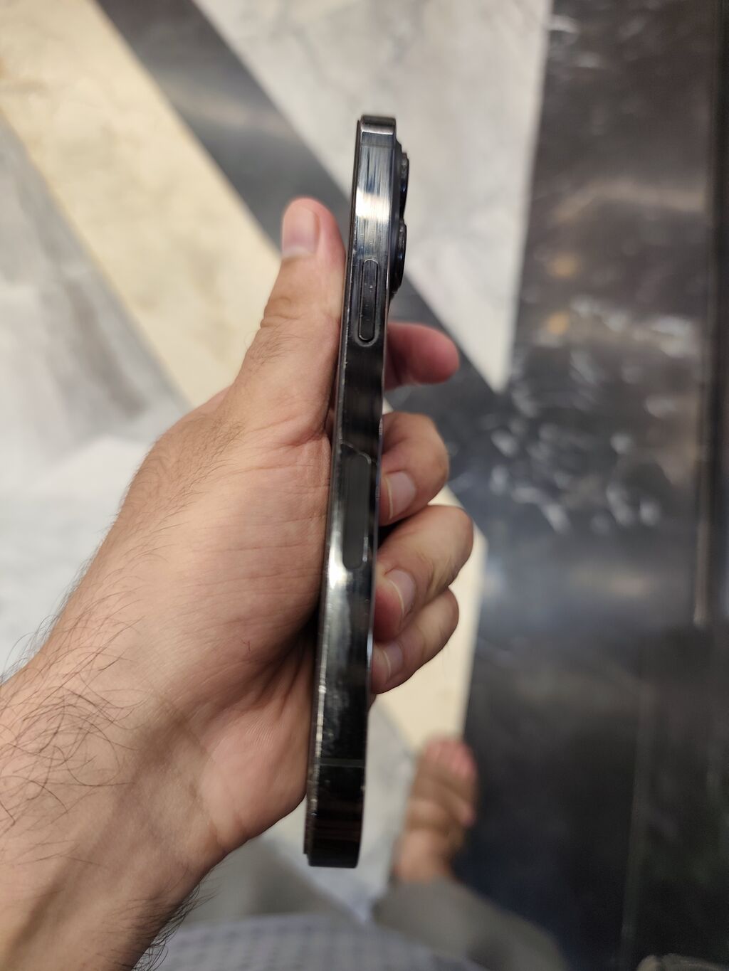 IPhone 13 Pro, Б/у, 128 ГБ, Black Titanium, 74 %: фото 4