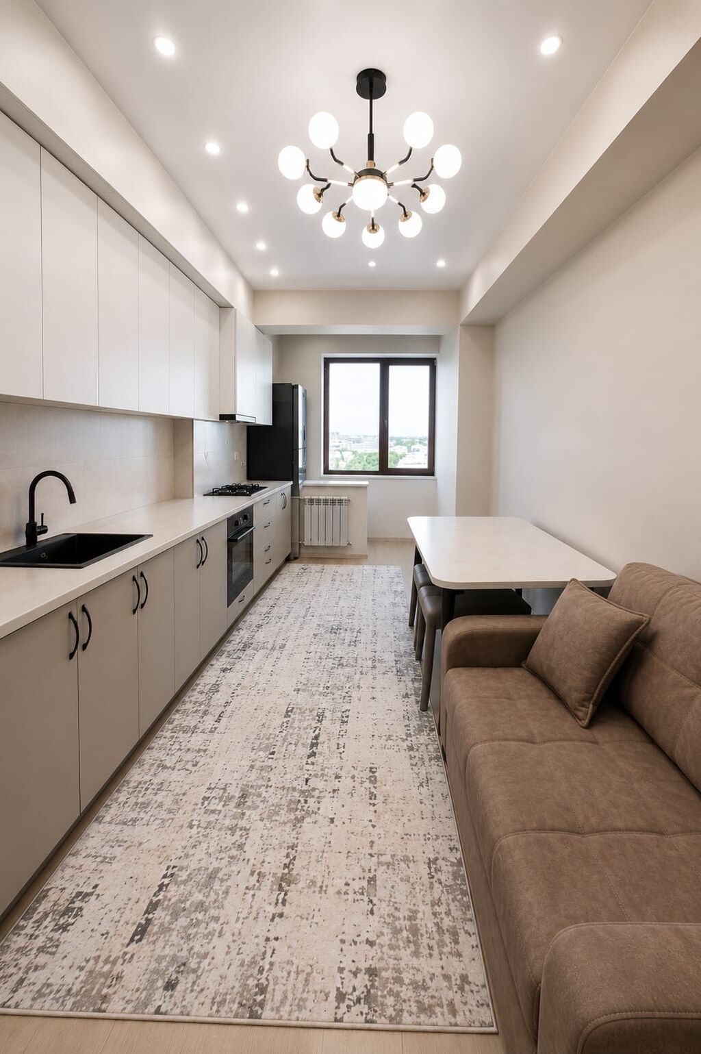 1 комната, 49 м², Золотой квадрат Элитка, 12 этаж, Свежий ремонт: фото 8