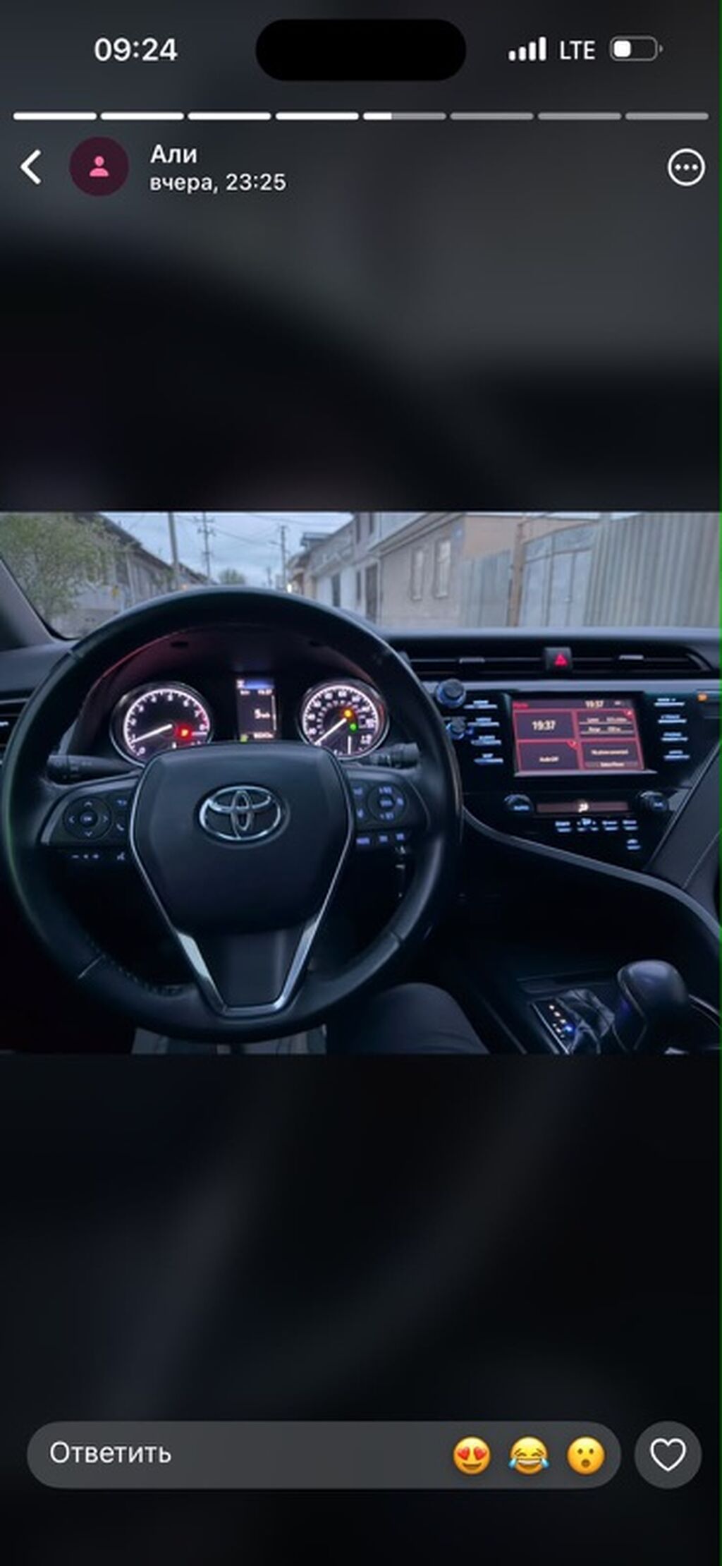Toyota Camry: 2019 г., 2.5 л, Автомат, Бензин, Седан: фото 1