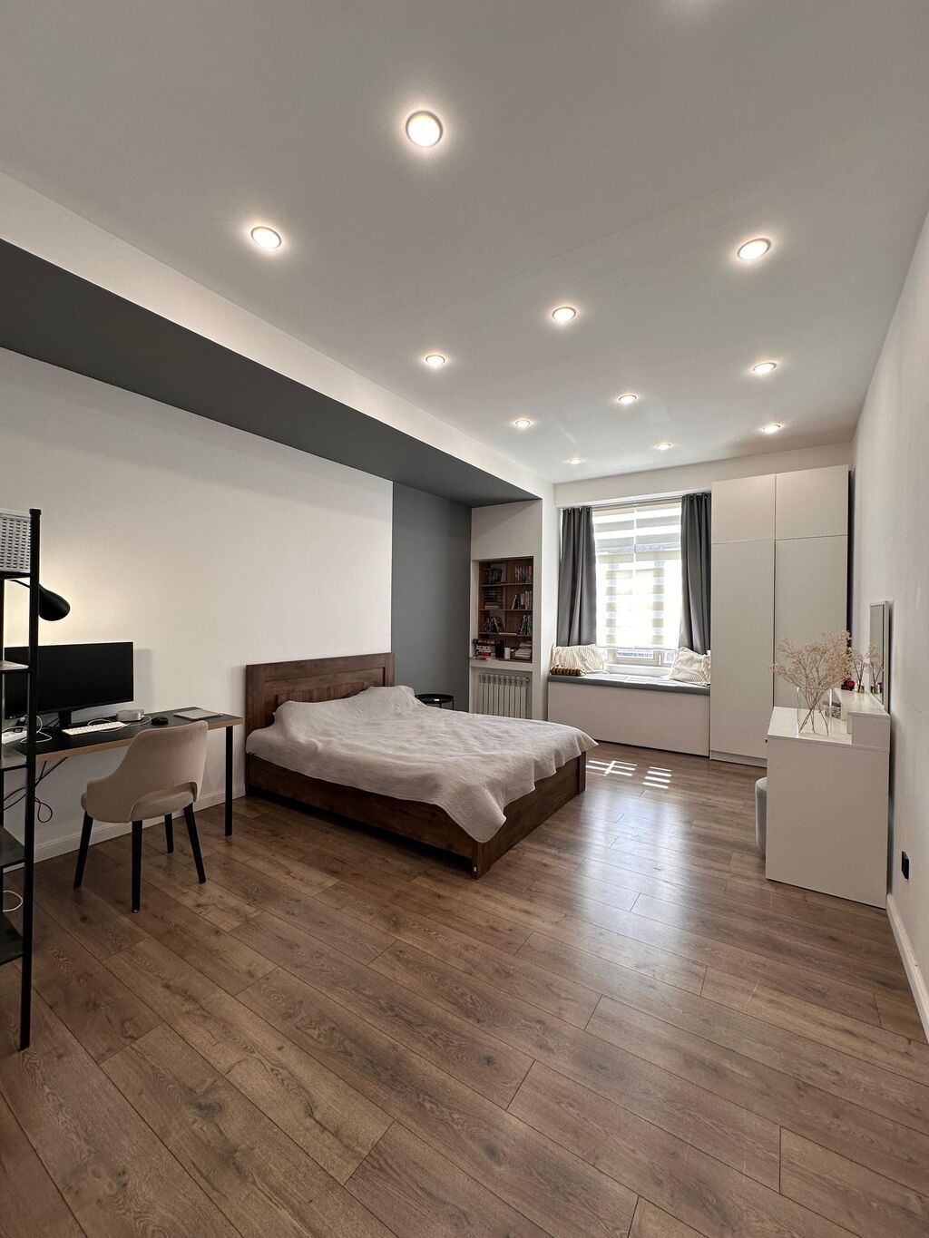 3 комнаты, 125 м², Асанбай мкр Элитка, 13 этаж, Евроремонт: фото 5
