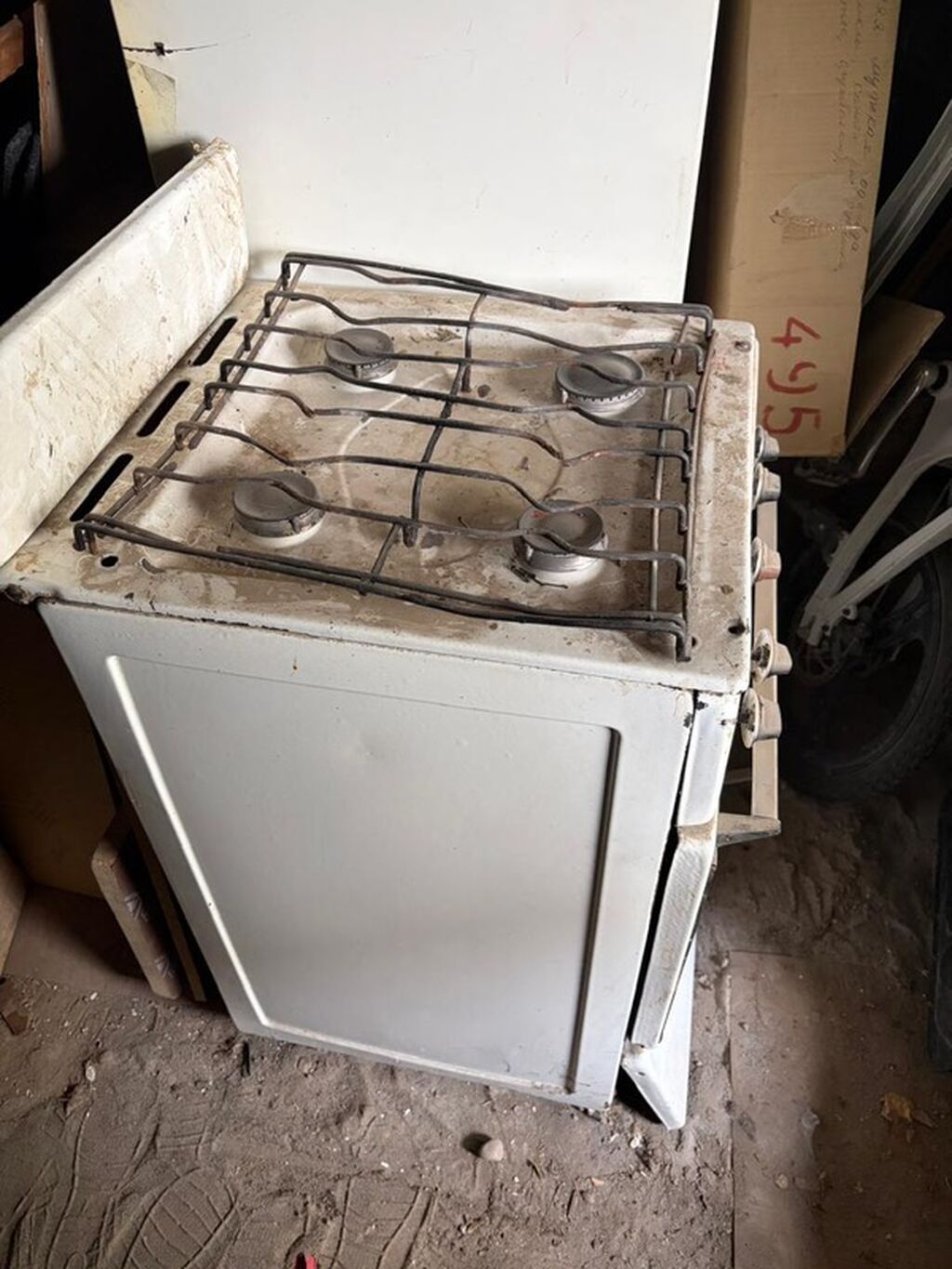 Газовая плита с духовкой, классический формат 50×60 см: фото 2