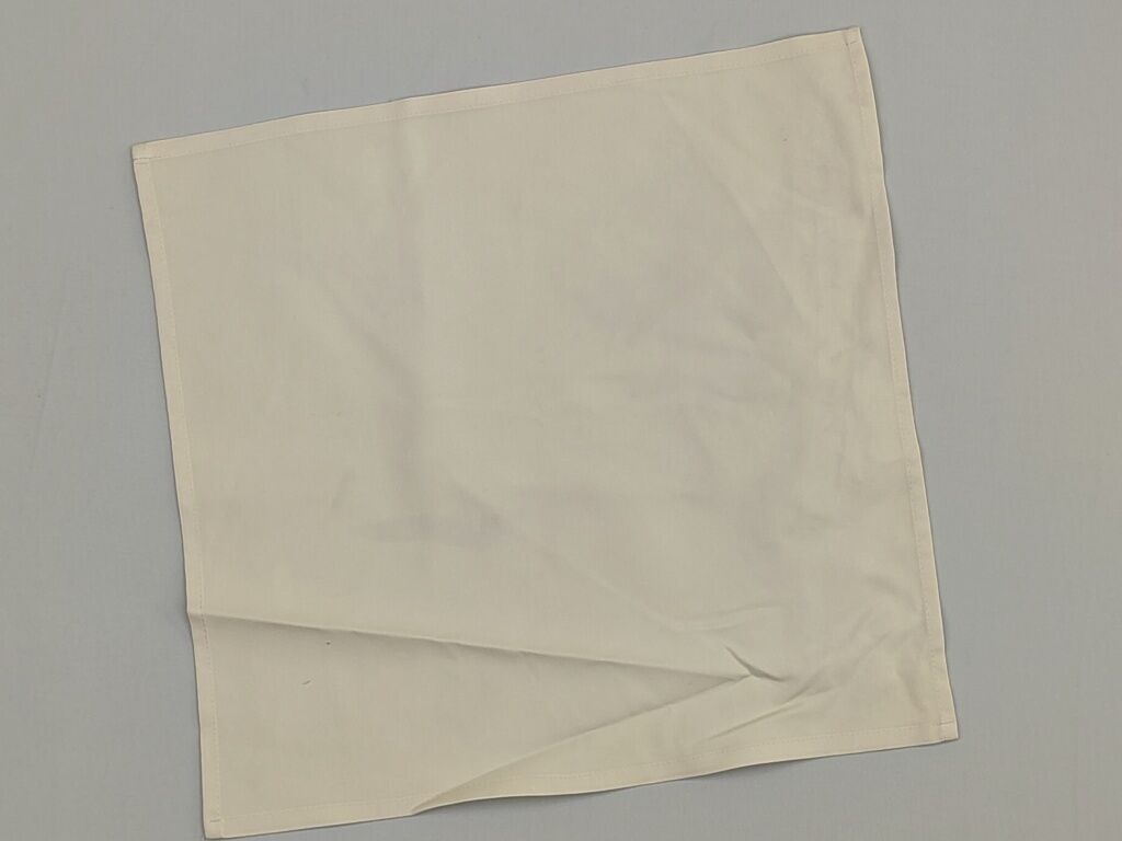 Serwetki: Serwetka 42 x 42 stan - Zadowalający, wzór - Jednolity kolor, kolor - Beżowy — 1